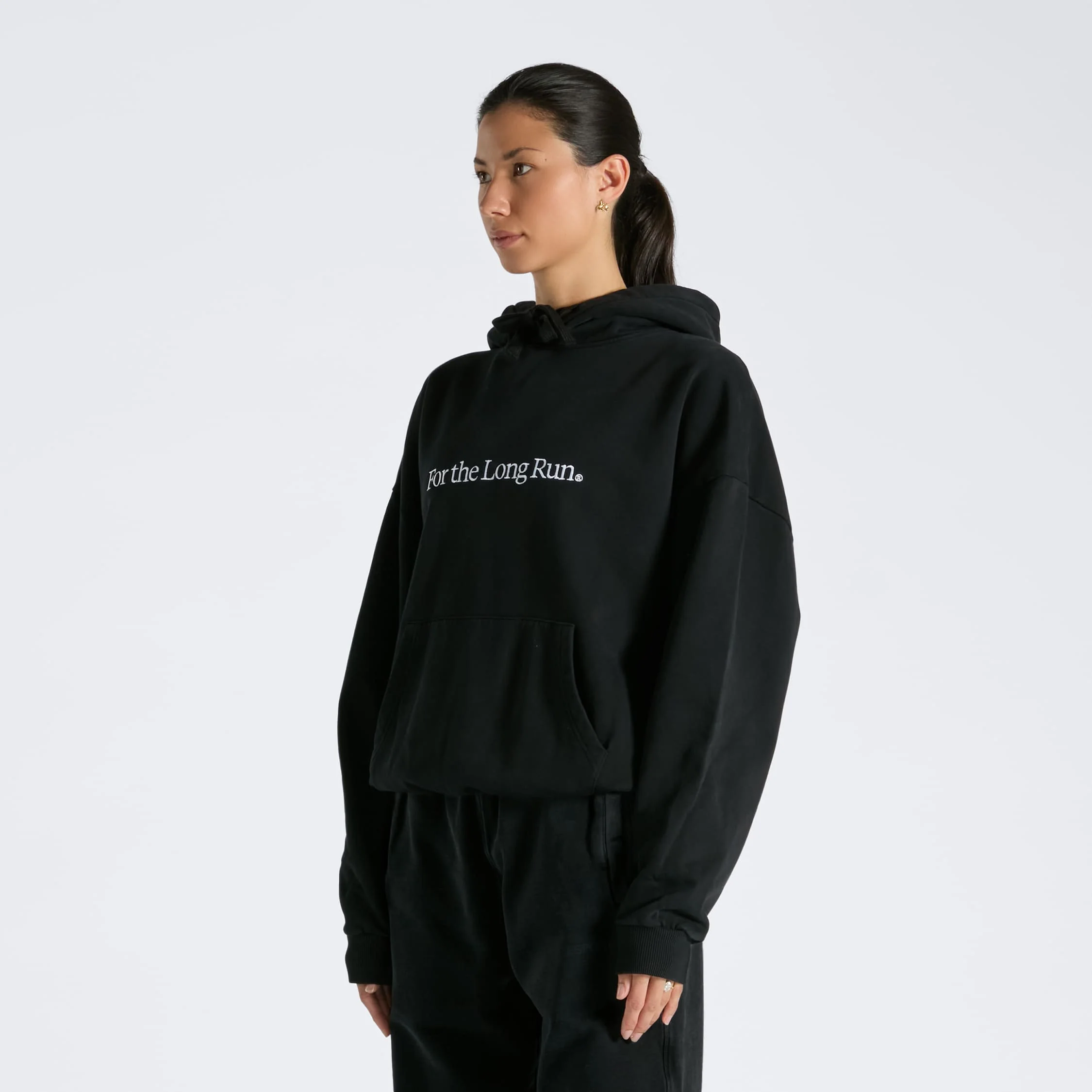 For the Long Run® Embroidered Hoodie - Image 4