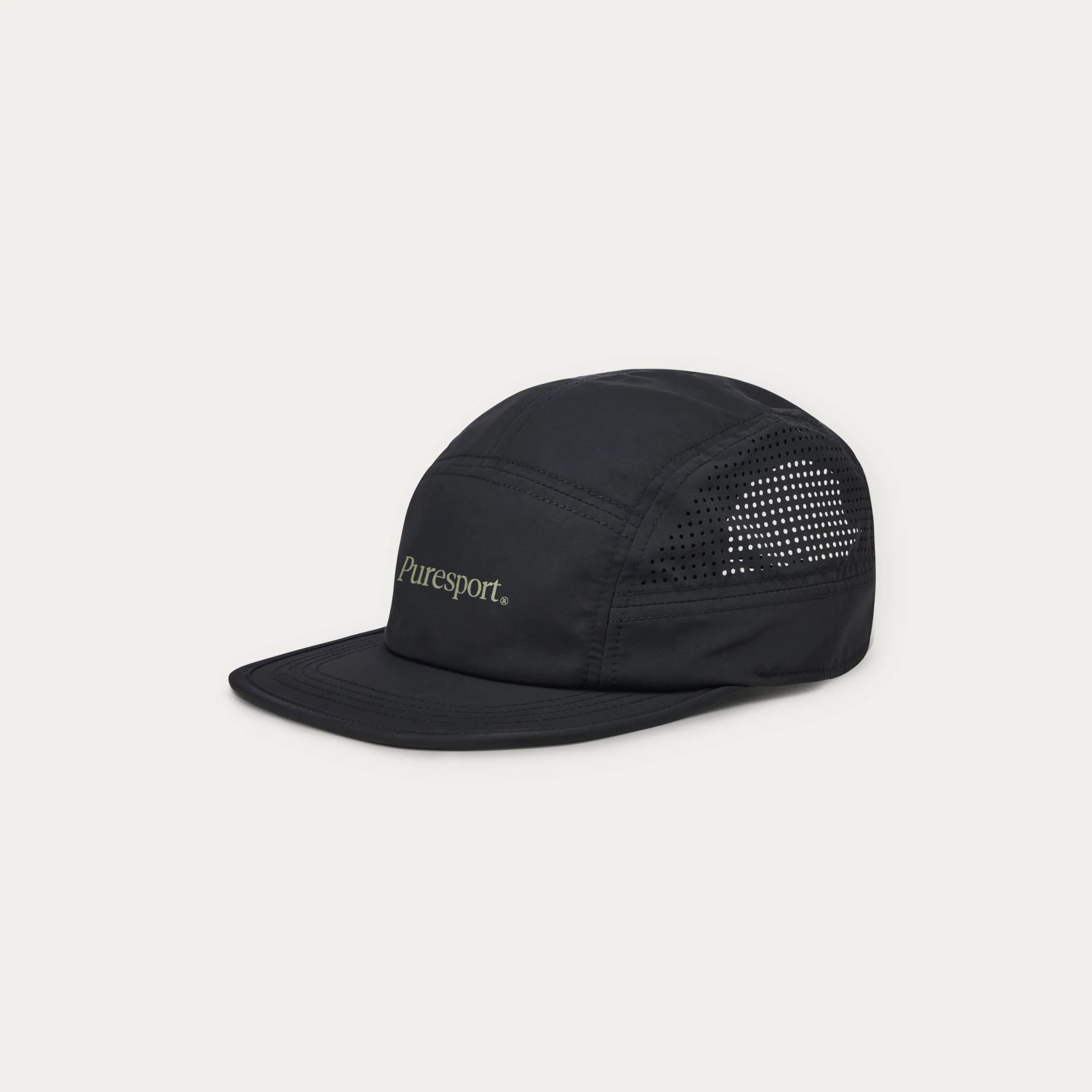 Perforated Running Cap - Black - Image 8