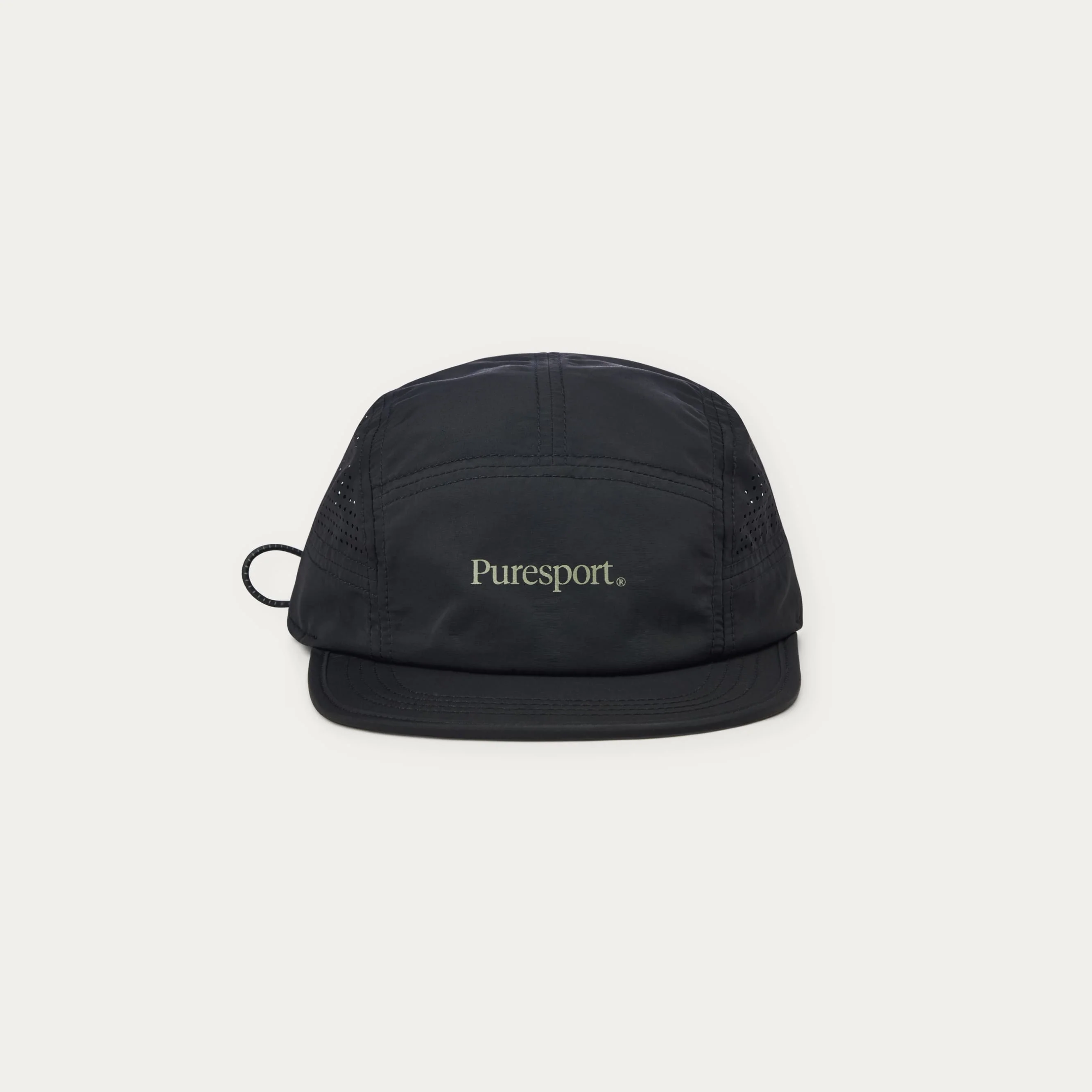 Perforated Running Cap - Black - Image 9