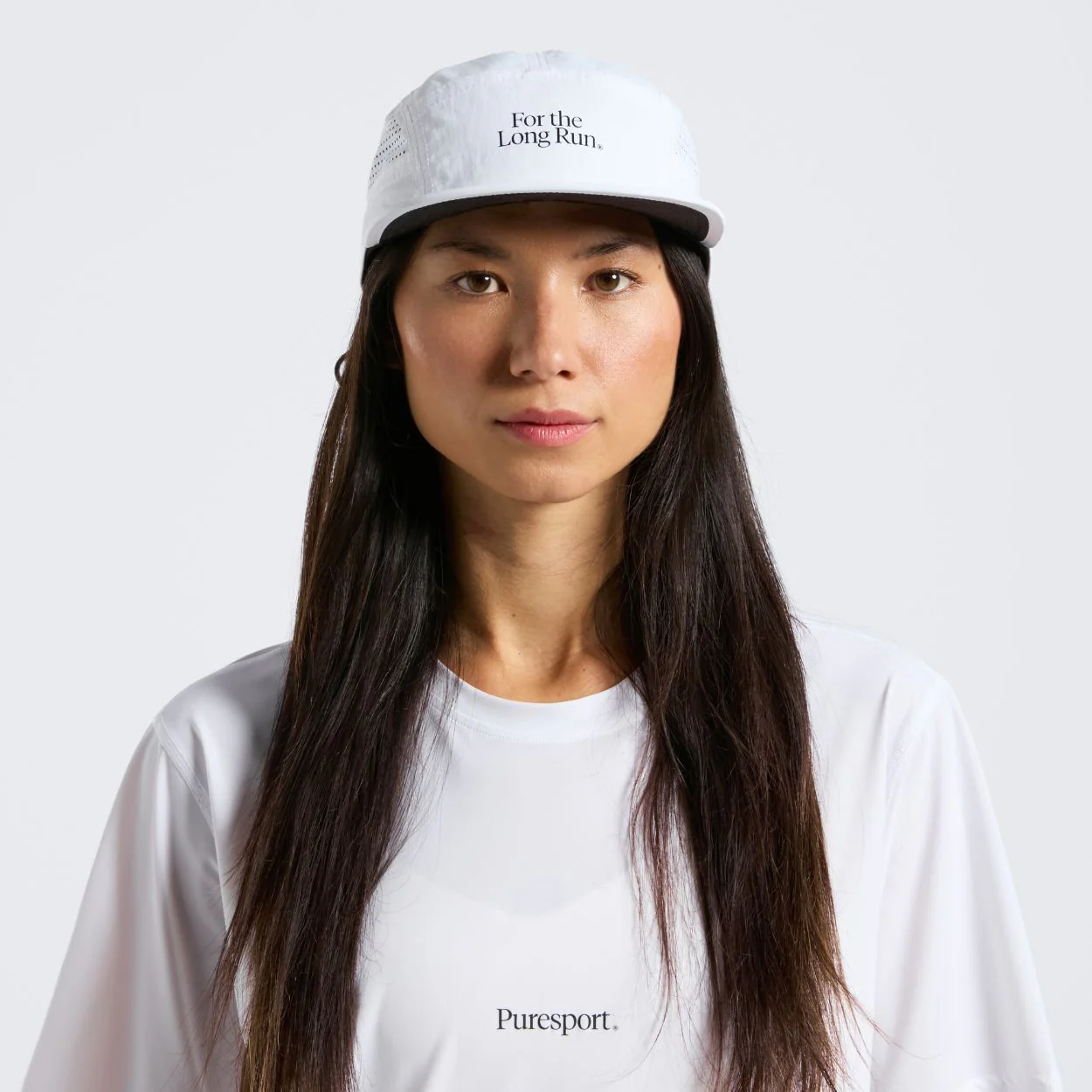 Perforated Running Cap - For the Long Run® - White - Image 11