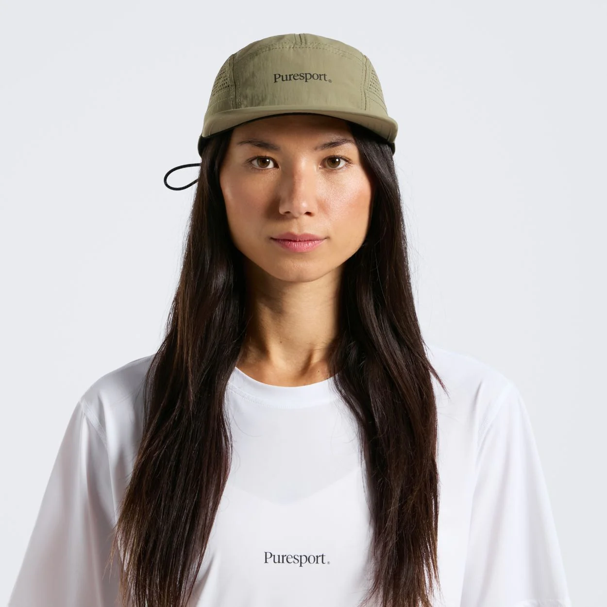 Perforated Running Cap - Olive - Image 3