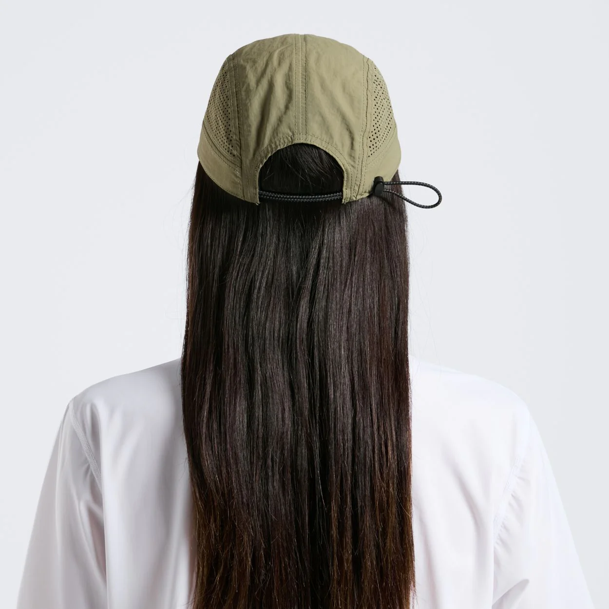 Perforated Running Cap - Olive - Image 4