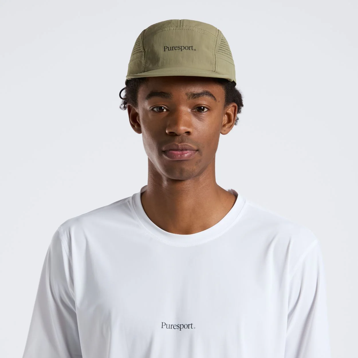Perforated Running Cap - Olive - Image 7