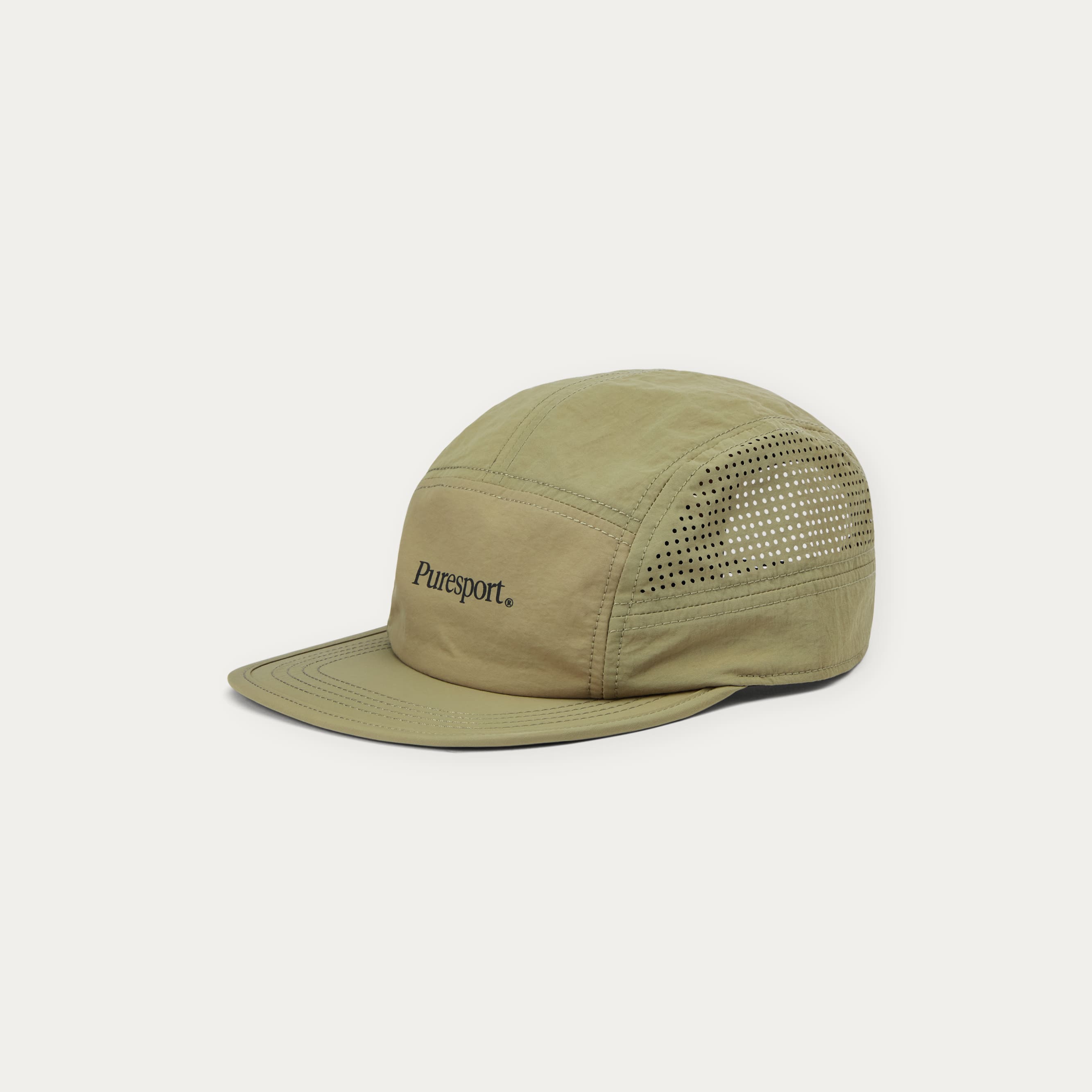 Perforated Running Cap - Olive - Image 8