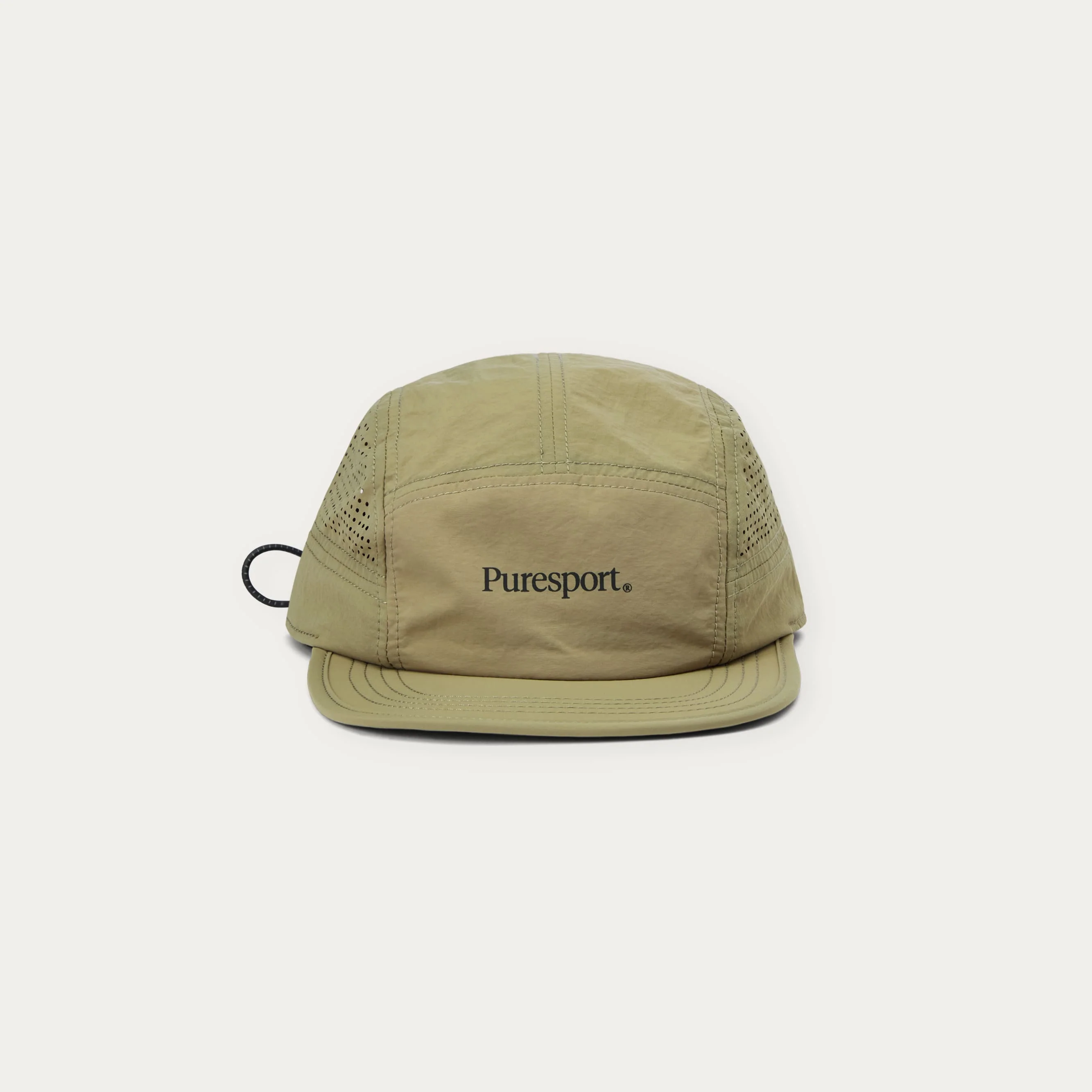 Perforated Running Cap - Olive - Image 9