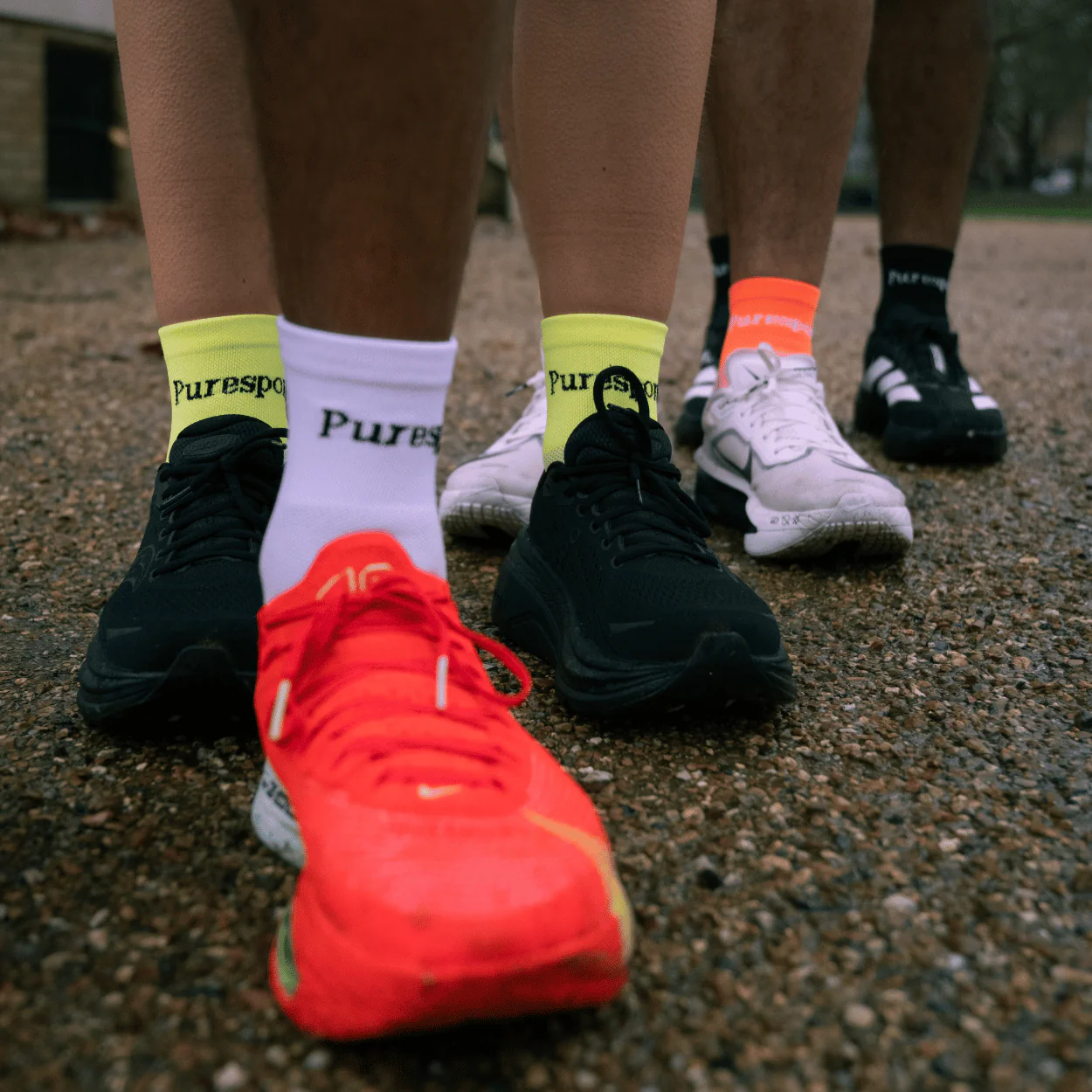 Performance Ankle Socks - Orange - Image 3