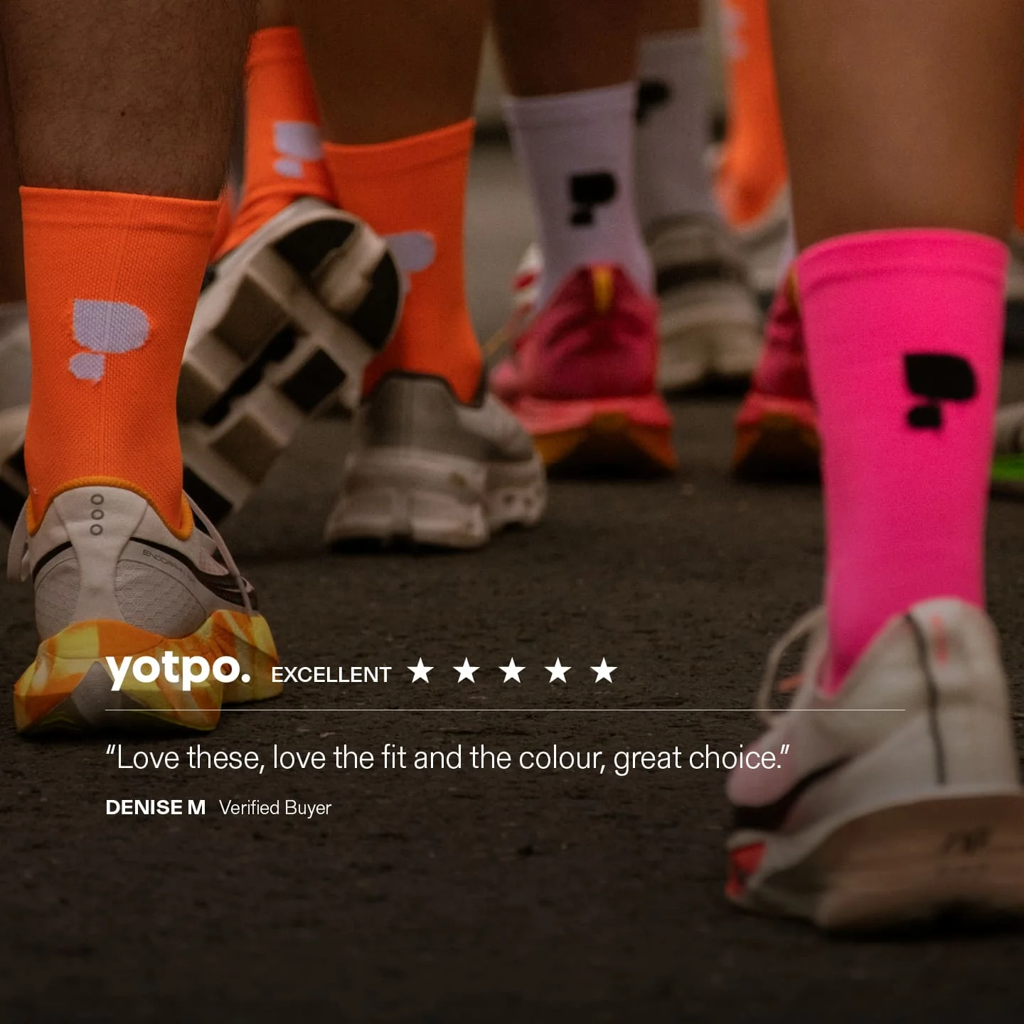 Performance Running Socks - Black 3M - Image 9