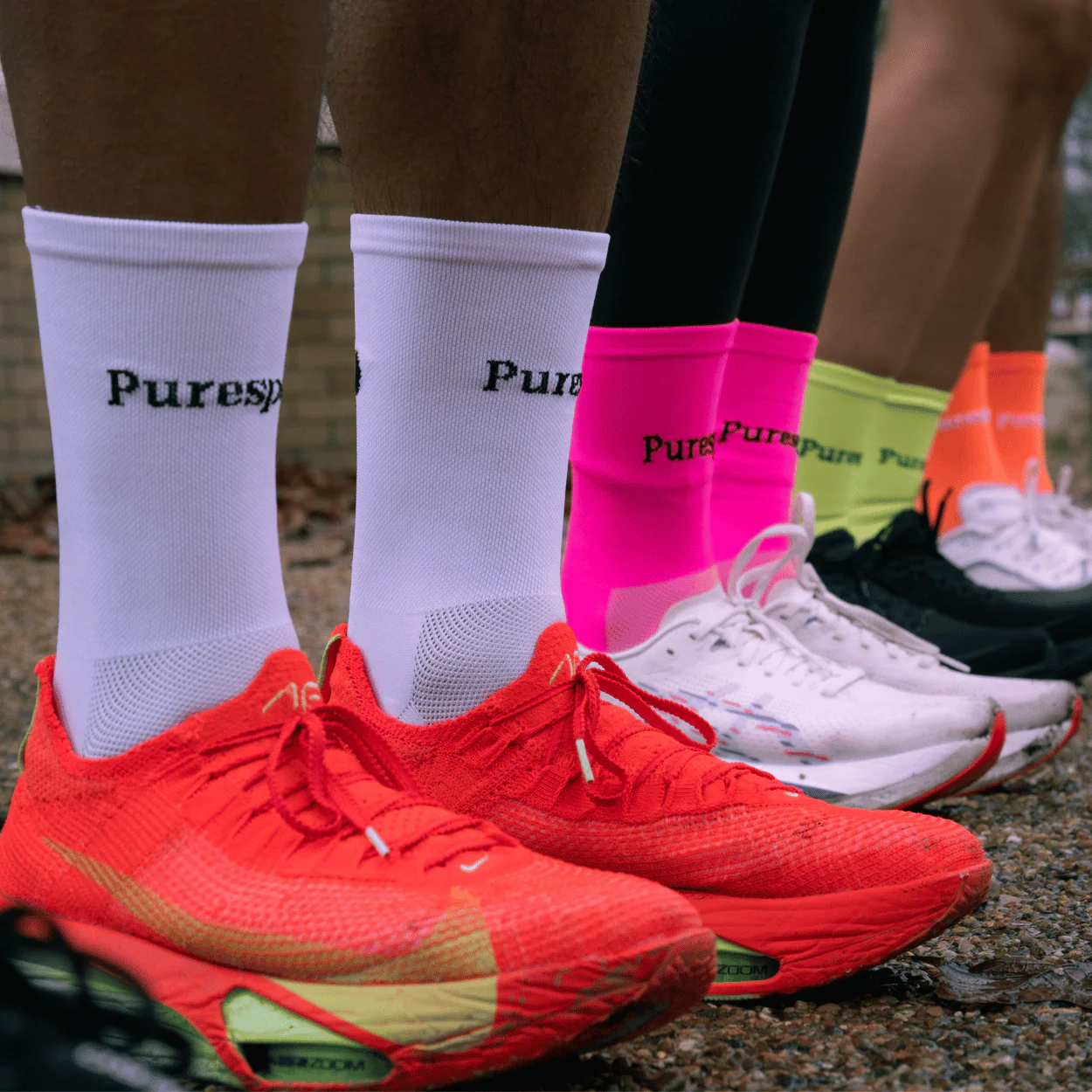 Performance Running Socks - Neon Pink - Image 6