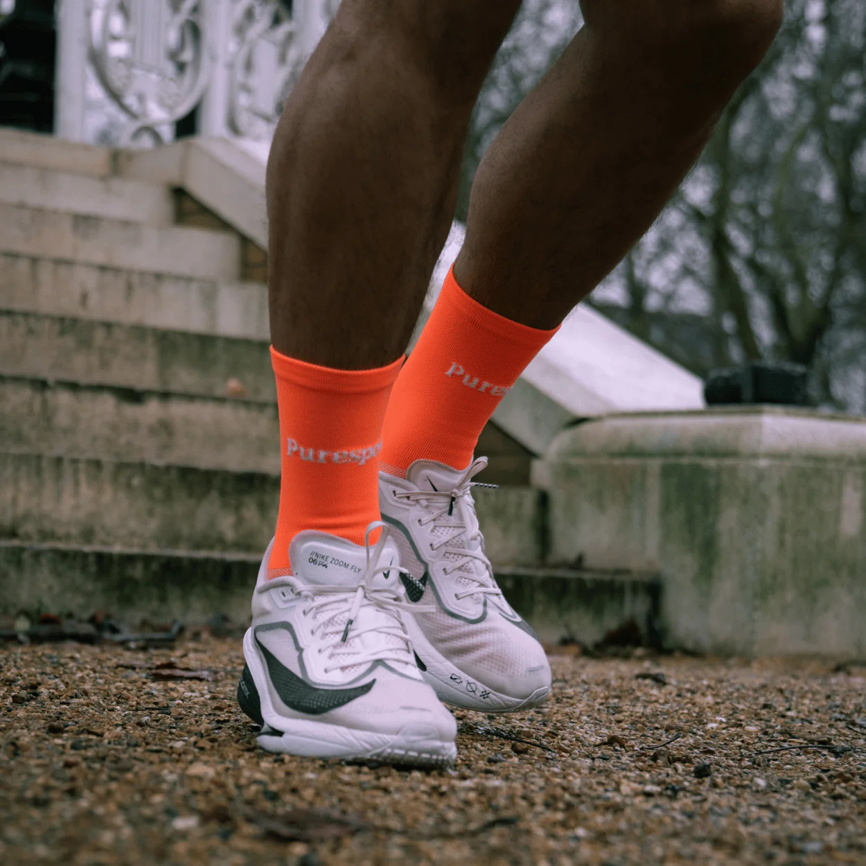Performance Running Socks - Orange - Image 3