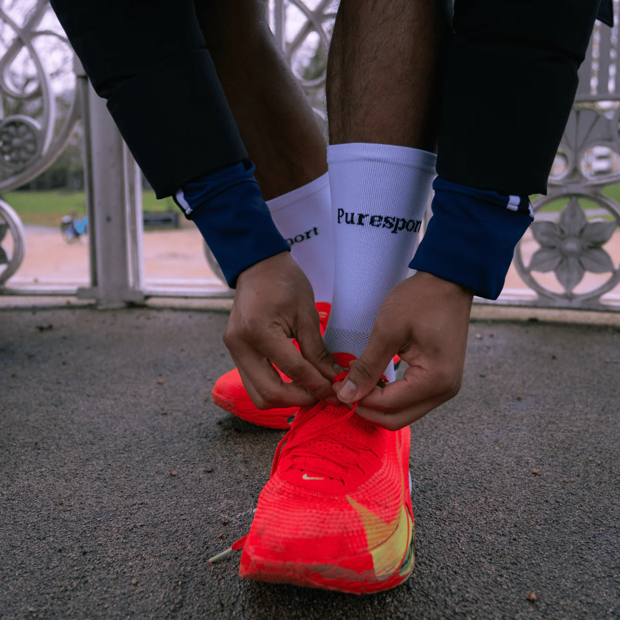 Performance Running Socks - White - Image 3