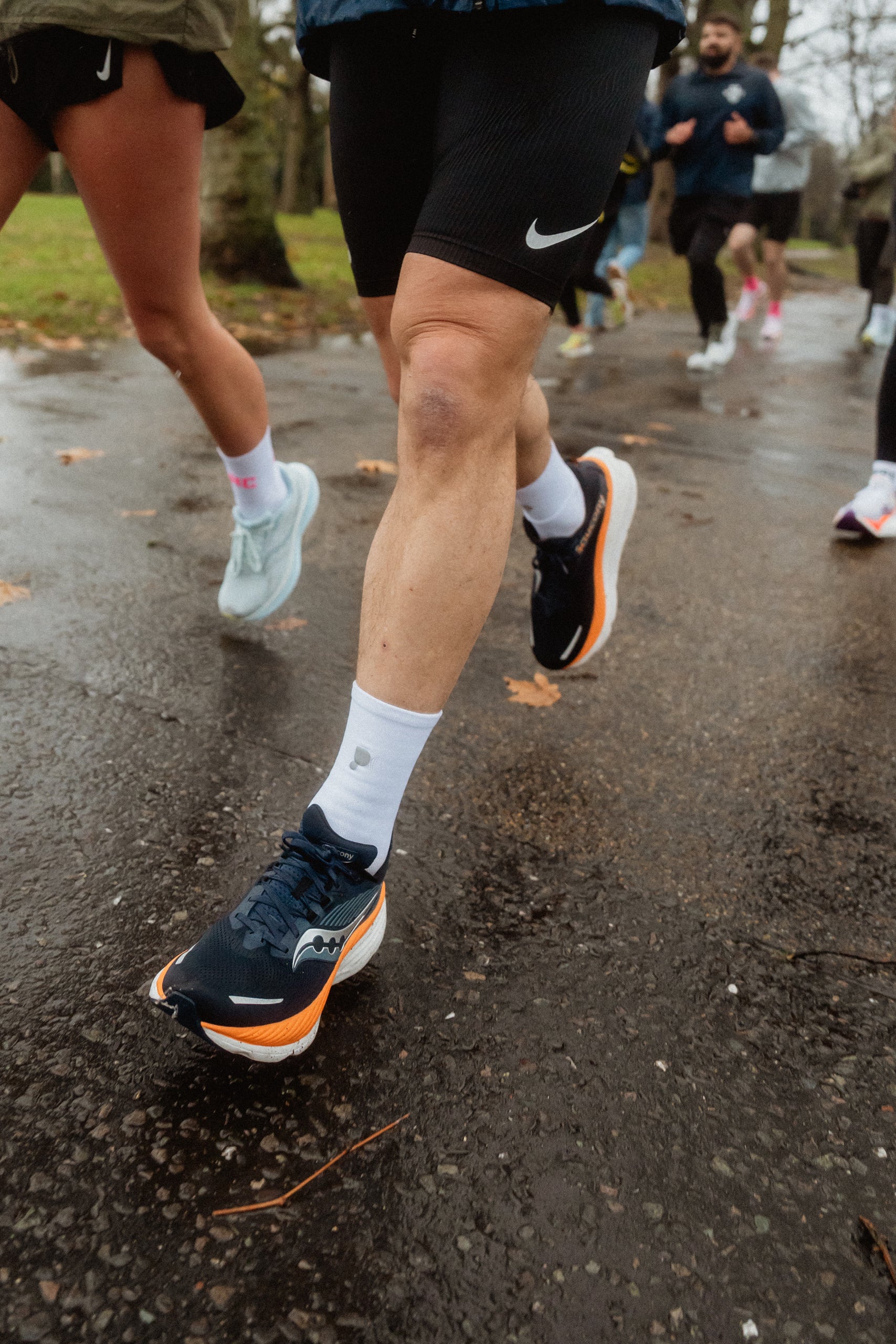 Performance Running Socks - White 3M - Image 5