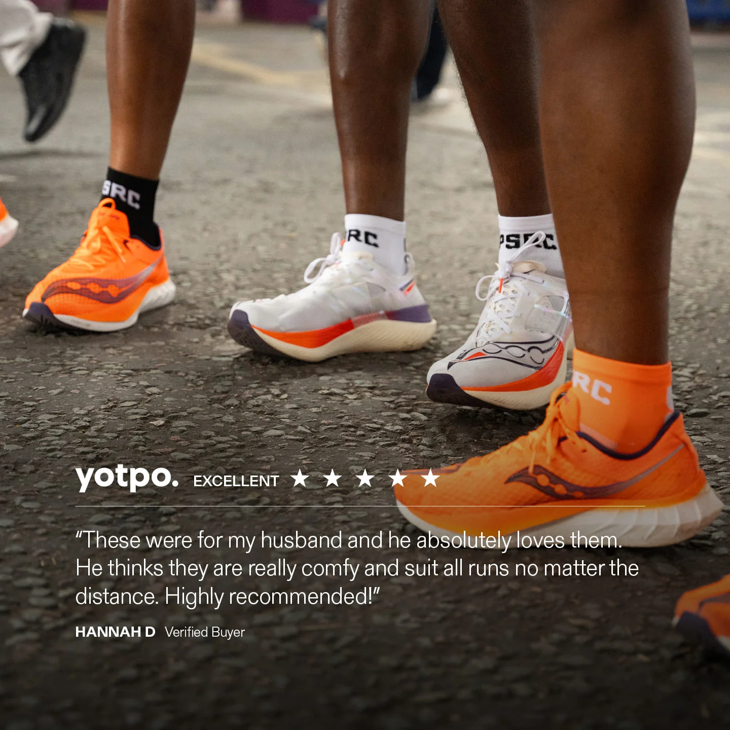 Performance Running Socks - White 3M - Image 7