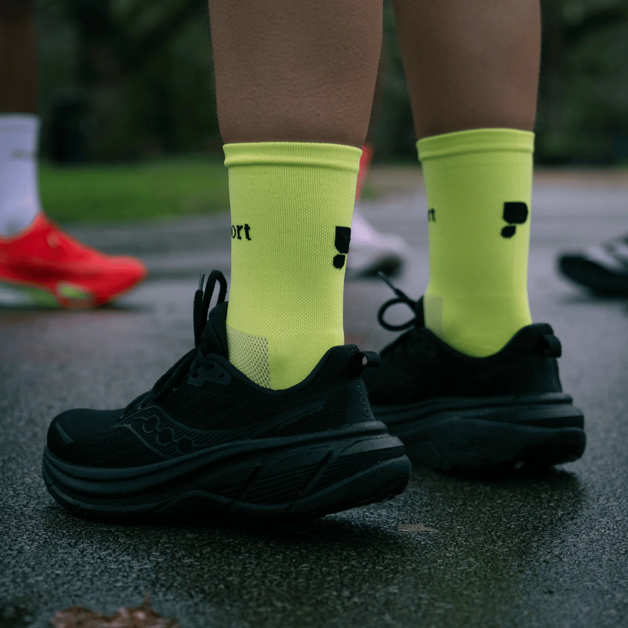 Performance Running Socks - Yellow - Image 3