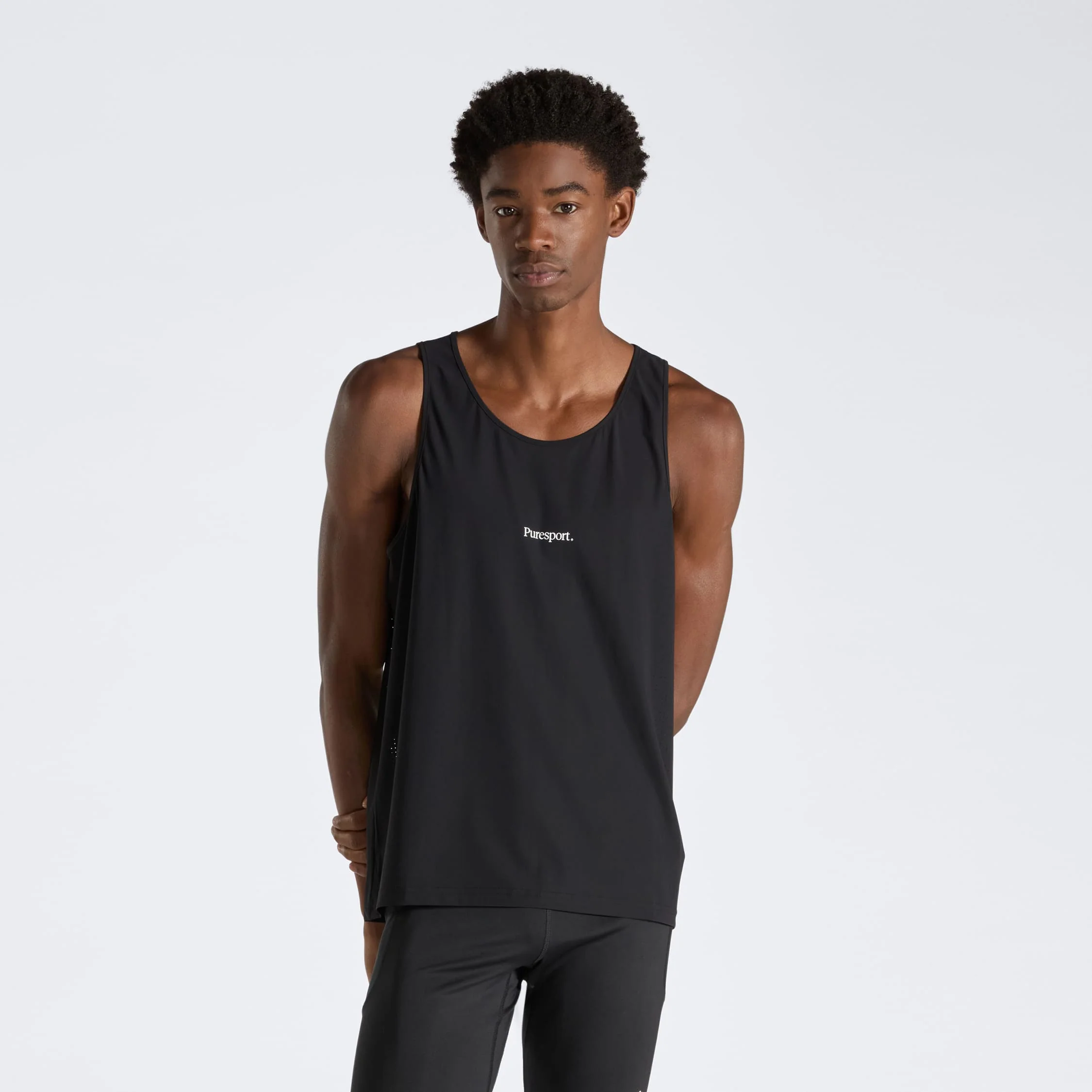 Performance Singlet - Black - Image 4