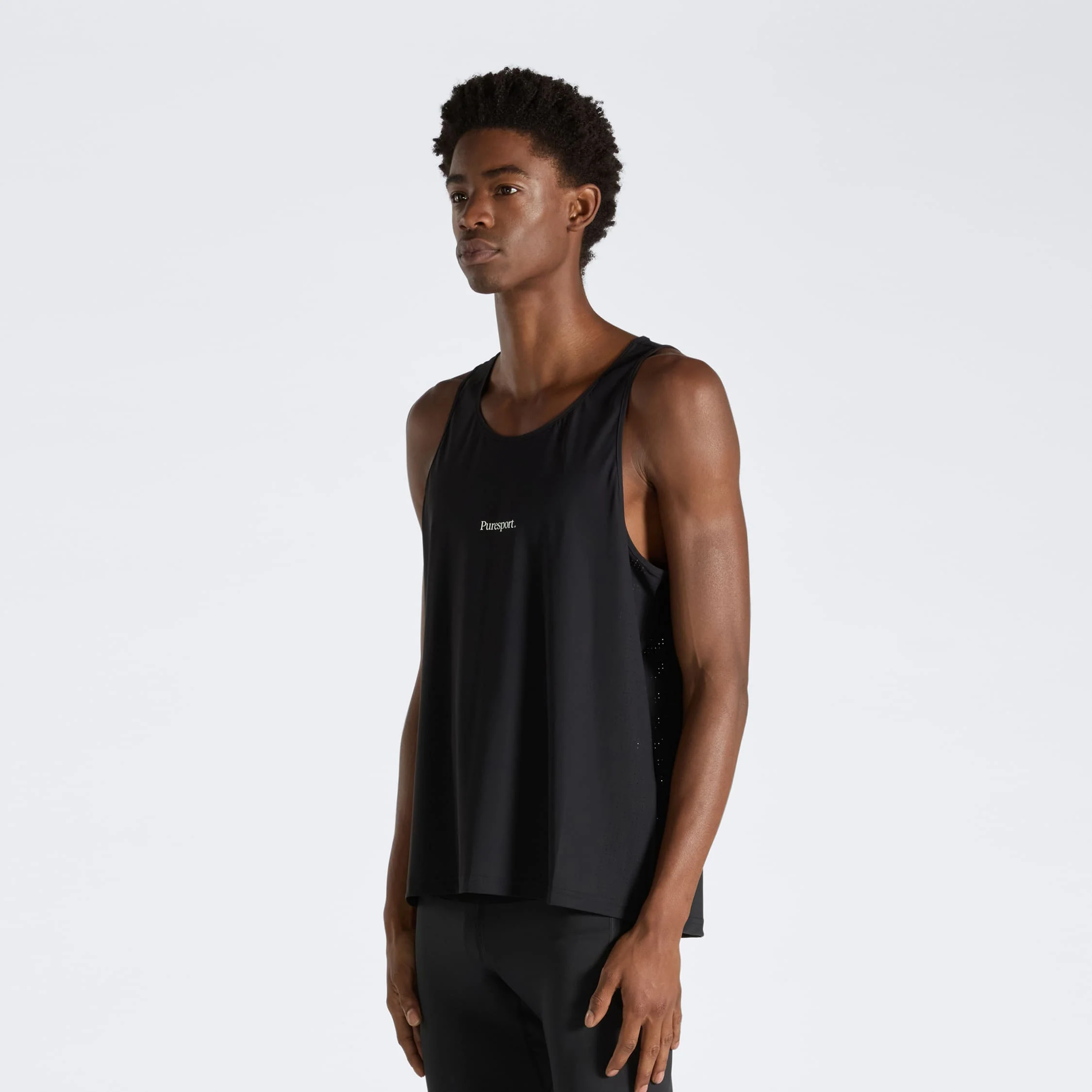 Performance Singlet - Black - Image 5