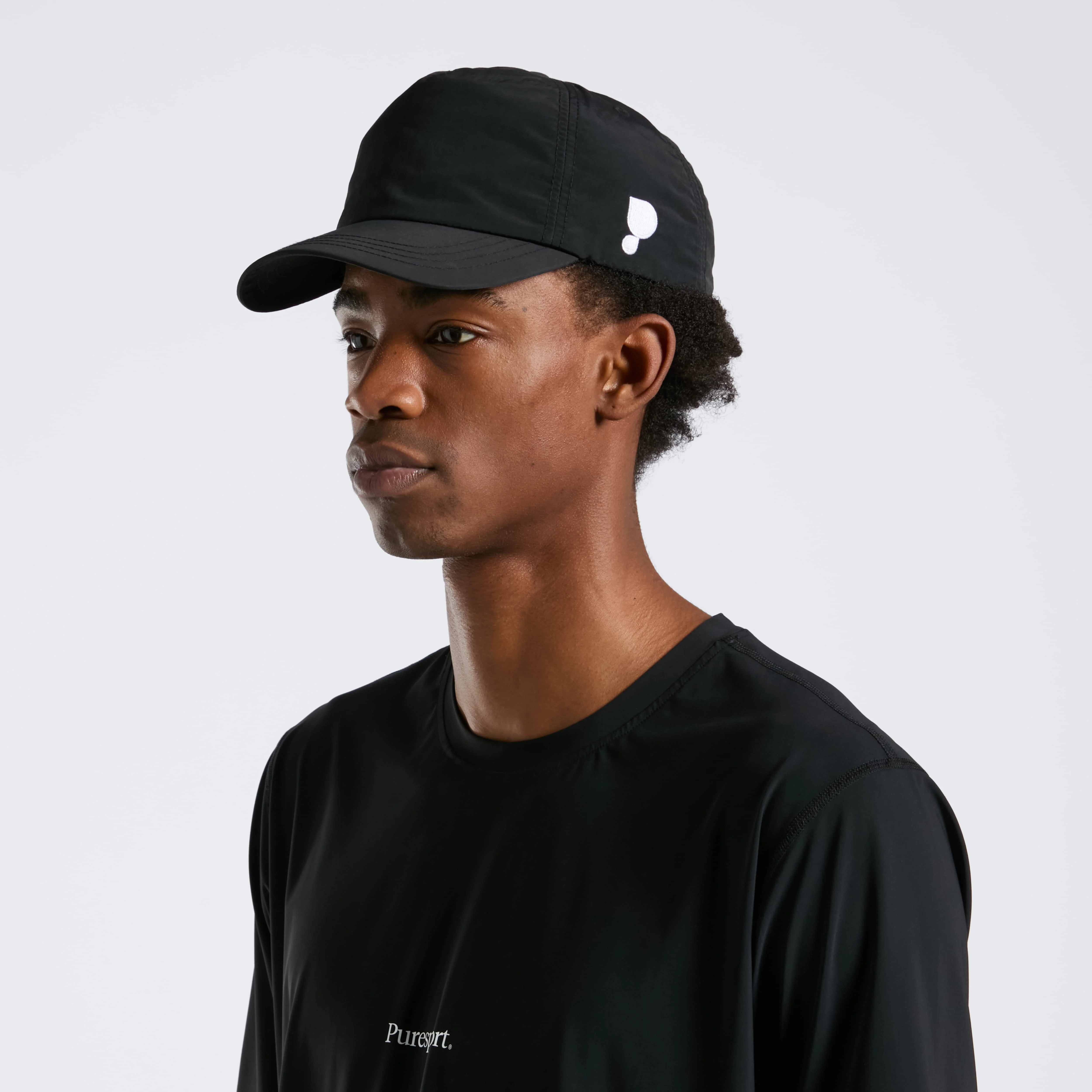 Running Cap - Black - Image 7